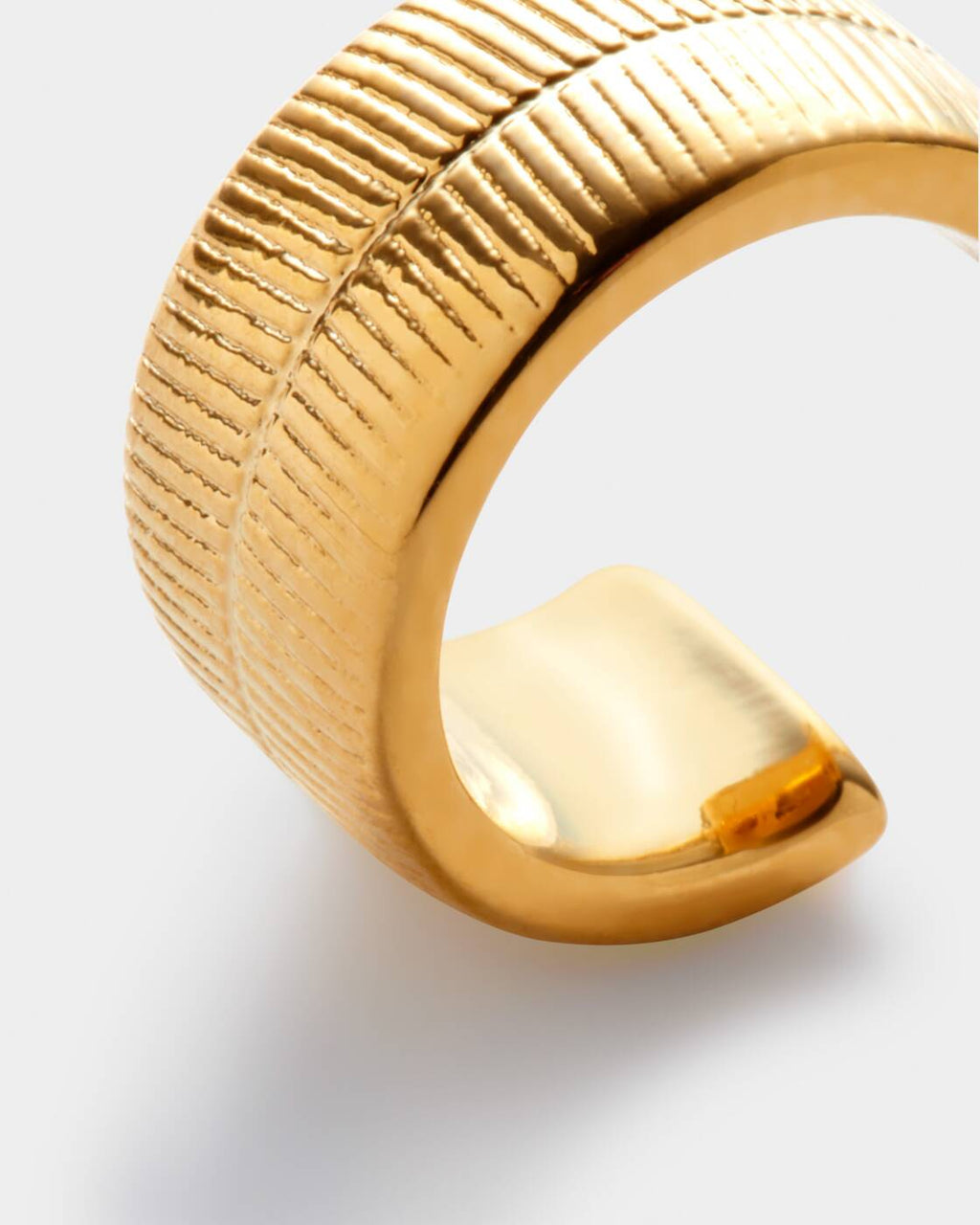 Ciana Snake Huggie Hoop Earrings