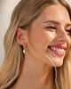 Pearl Lustre Hoop Earrings