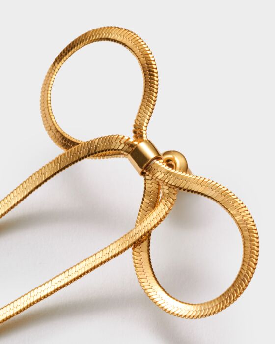 Amelie Bow Oversized Earrings