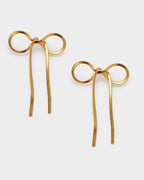 Amelie Bow Oversized Earrings