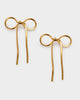 Amelie Bow Oversized Earrings