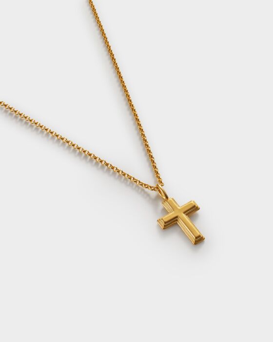 Gold Cross Necklace