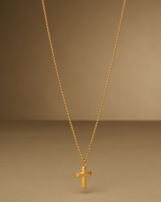 Gold Cross Necklace