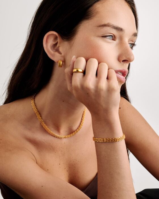 Braid Chain Bracelet