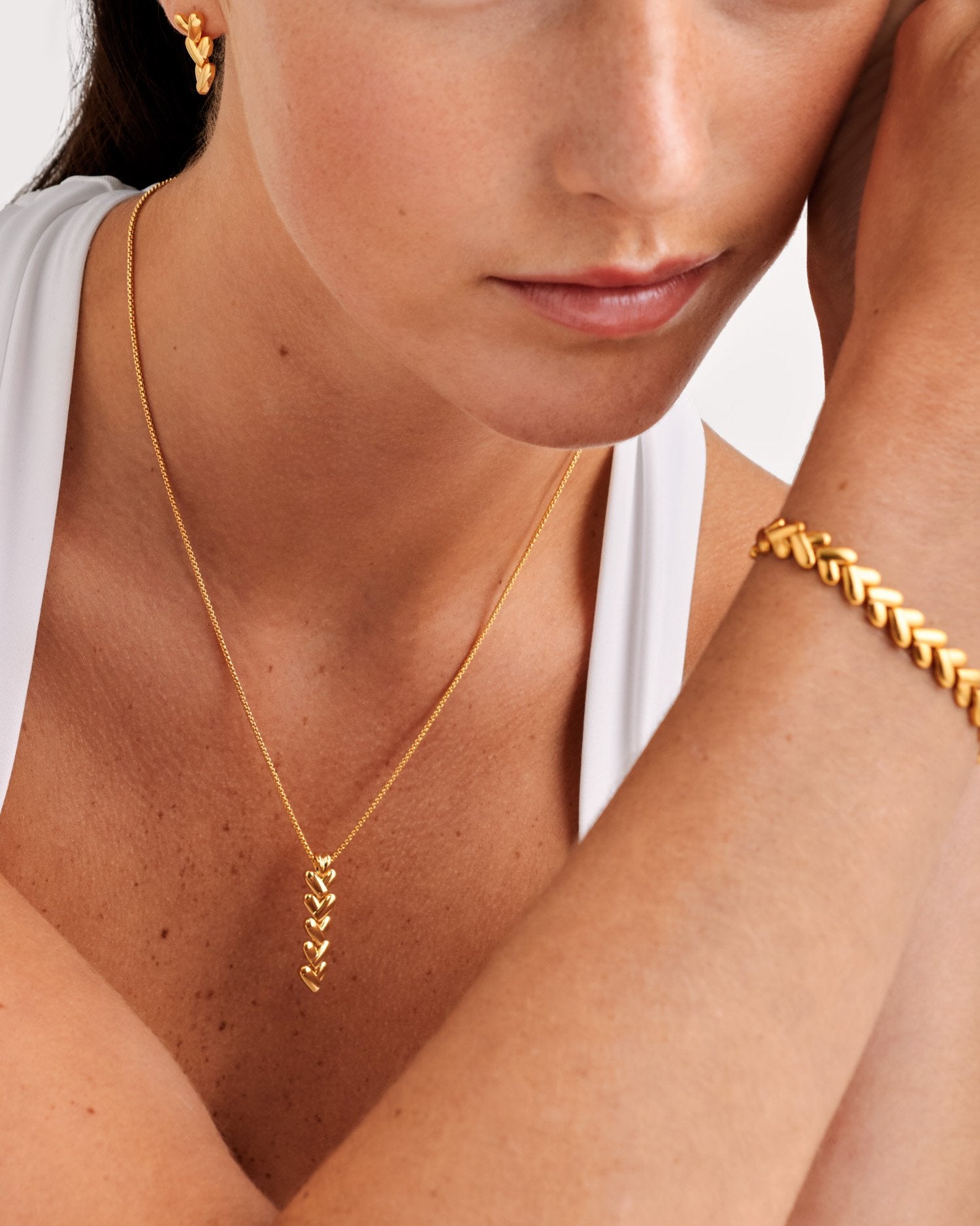 Heart Link Necklace