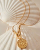 Opens Necklace Gold Coated