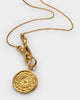 Opens Necklace Gold Coated