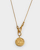 Opens Necklace Gold Coated