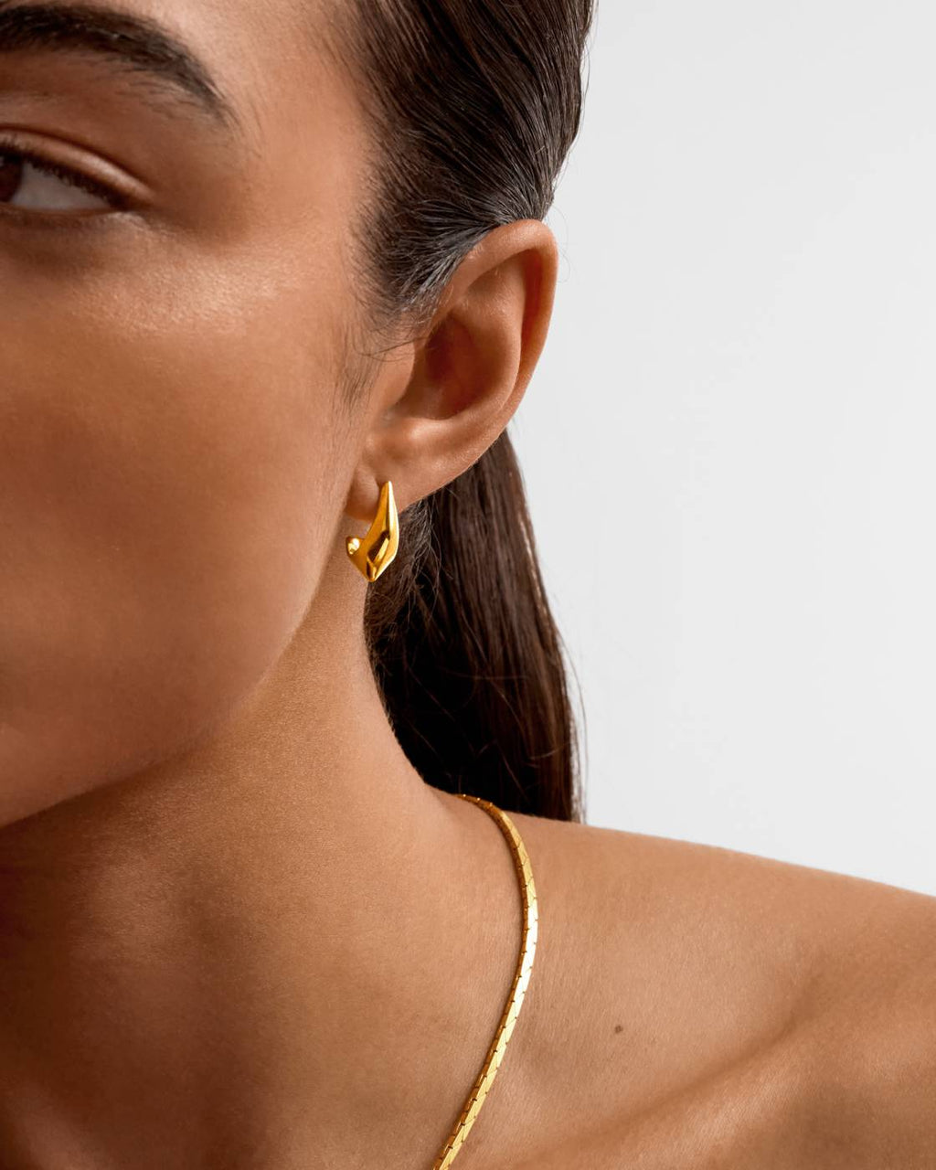 Harlequin Hoop Earrings