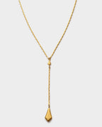 Harlequin Lariat Necklace