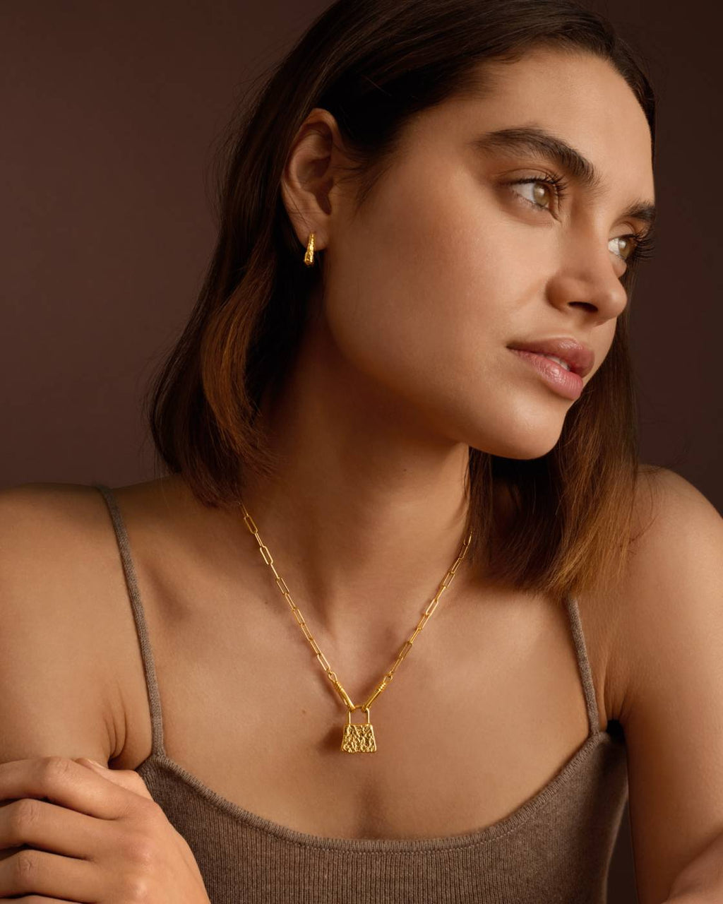 Luxe Lock Necklace