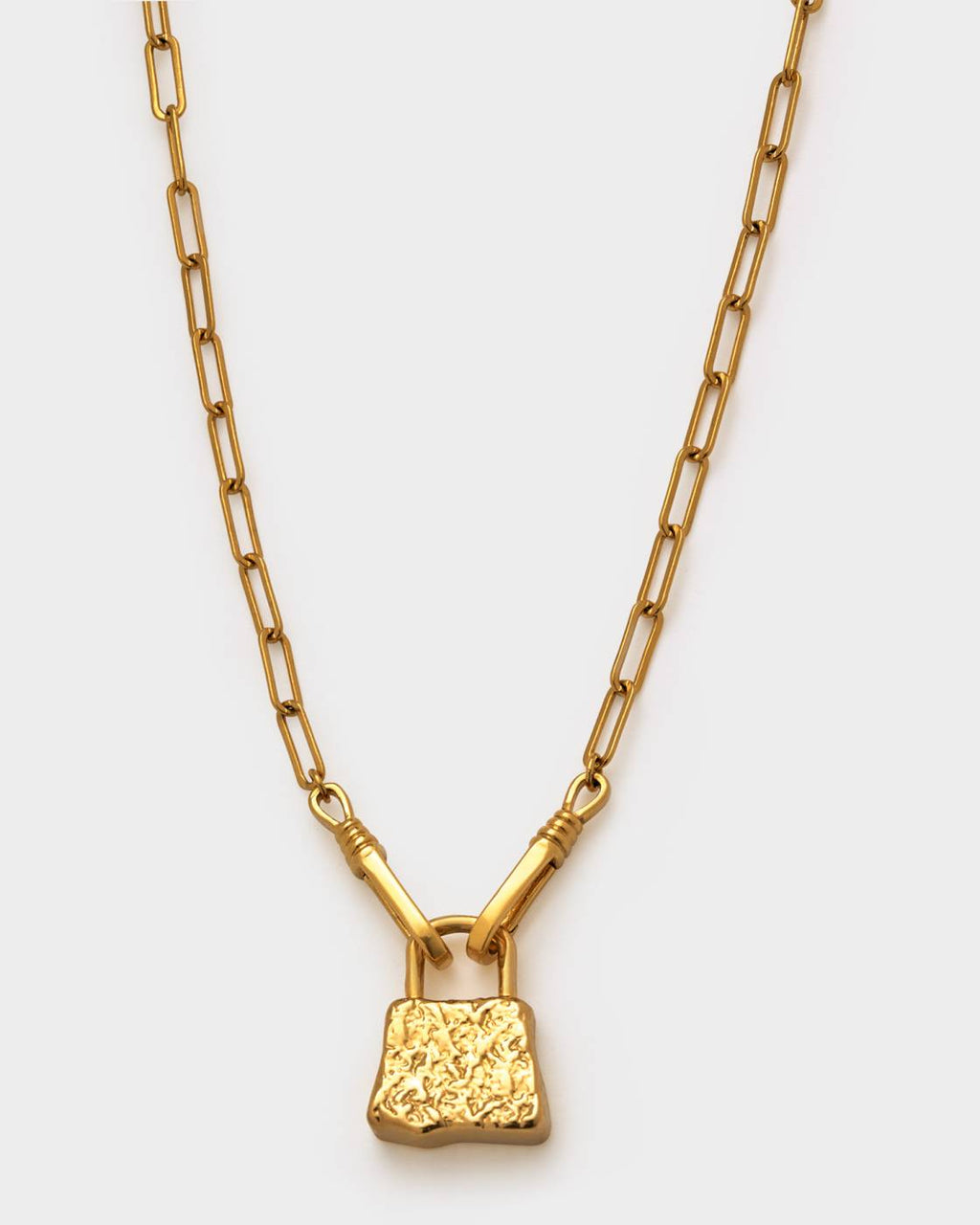 Luxe Lock Necklace