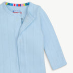 Love Lines Blue Footie