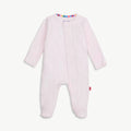 Love Lines Pink Footie