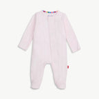 Love Lines Pink Footie
