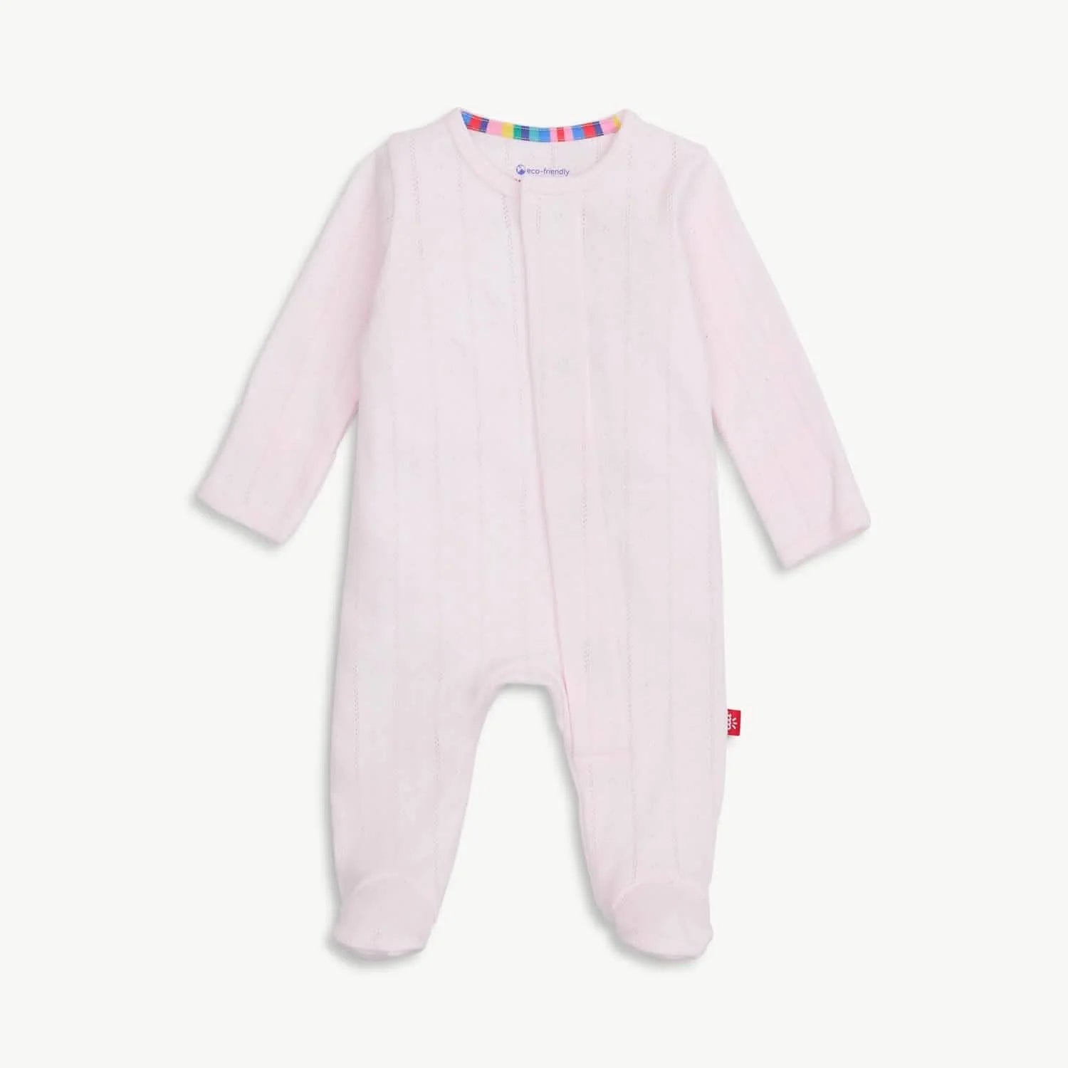 Love Lines Pink Footie
