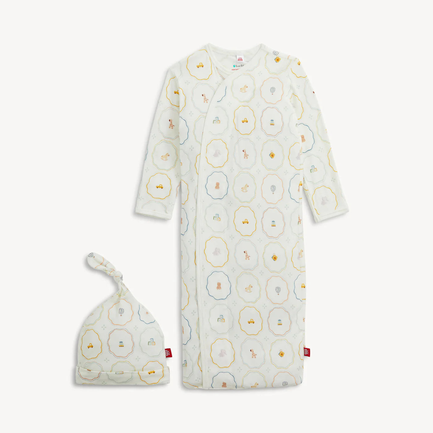 Nursery Magic Magnetic Modal Gown + Hat Set
