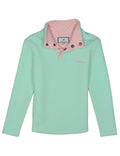 Girls Social Pullover Seafoam