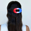 Miss. Americana Small Flat Round Hair Clip