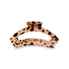 Open Blonde Tortoise Medium Claw Hair Clip