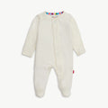 Magnetic Cream Dot Footie