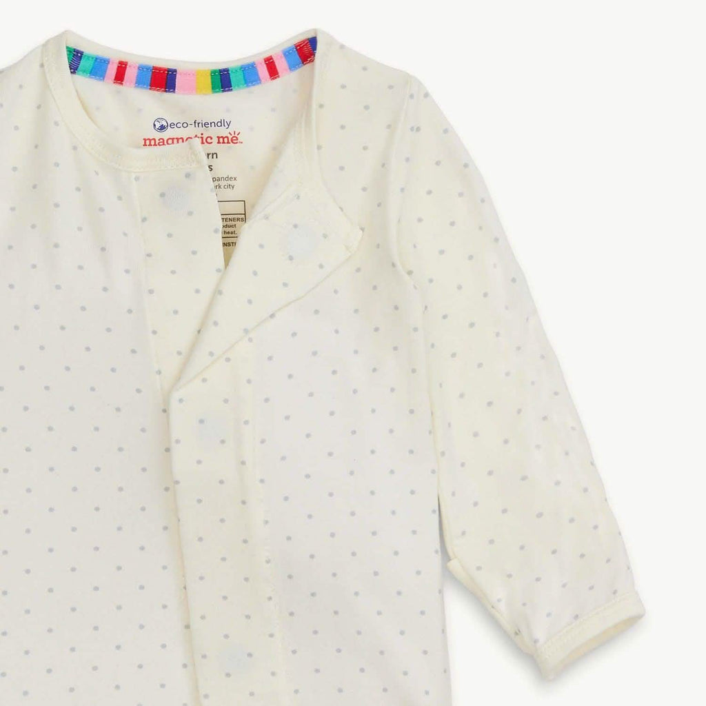 Magnetic Cream Dot Footie