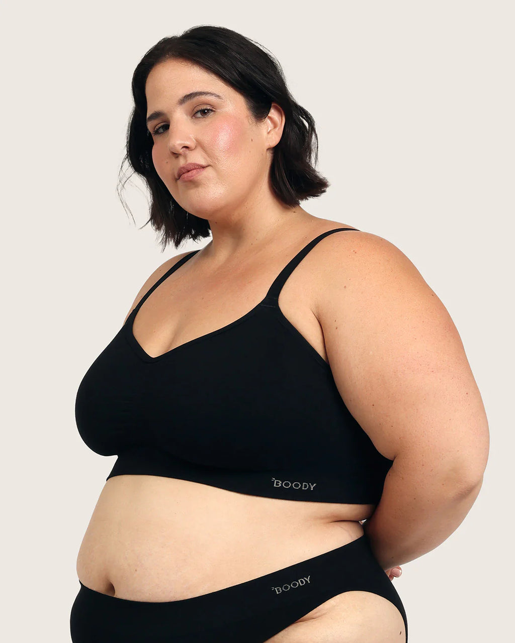Black Wireless T-Shirt Bra
