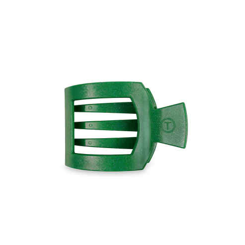 Shamrock Shimmer Small Flat Square Hair Clip