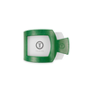 Shamrock Shimmer Small Flat Square Hair Clip