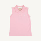 Sleeveless Anna Price Polo Pier Party Pink - Little Jill & Co.