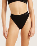 Black High Cut Full Brief