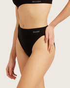Black High Cut Full Brief