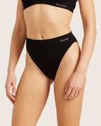 Black High Cut Full Brief