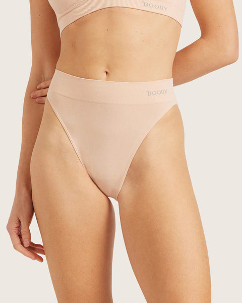 Nude High Cut Full Brief