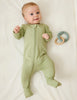 Baby LS Romper Sage