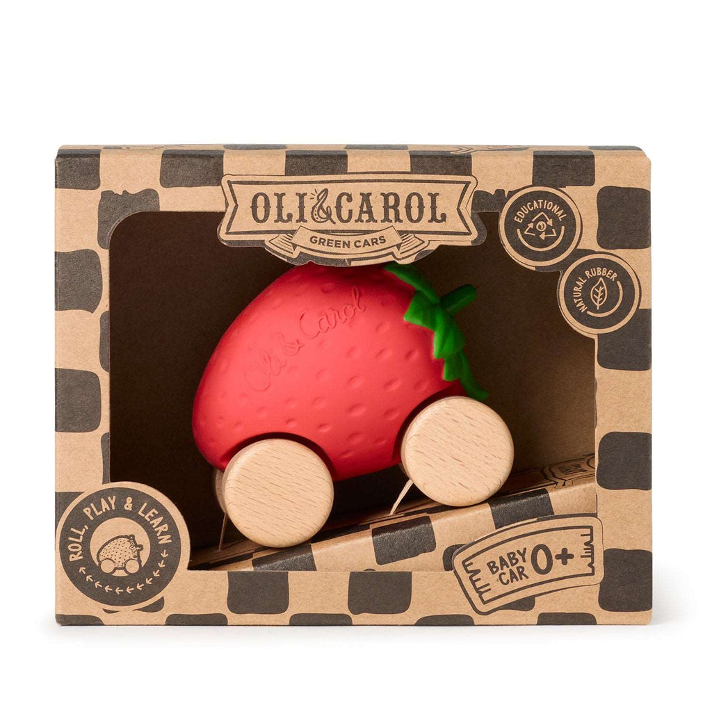 Sweetie the Strawberry Car - Little Jill & Co.