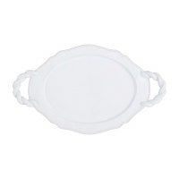 Twisted Handle Ceramic Platter