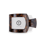 Tortoise Flat Sq Clip Med - Little Jill & Co.