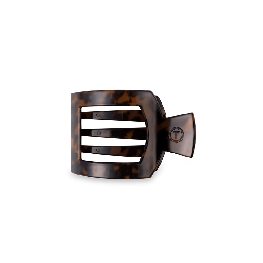 Tortoise Flat Sq Clip Small