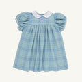 Audubon Park Plaid/Sarasota Sky Mary Dal Dress