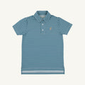 Summer County Stripe Prepletic Prim & Proper Polo