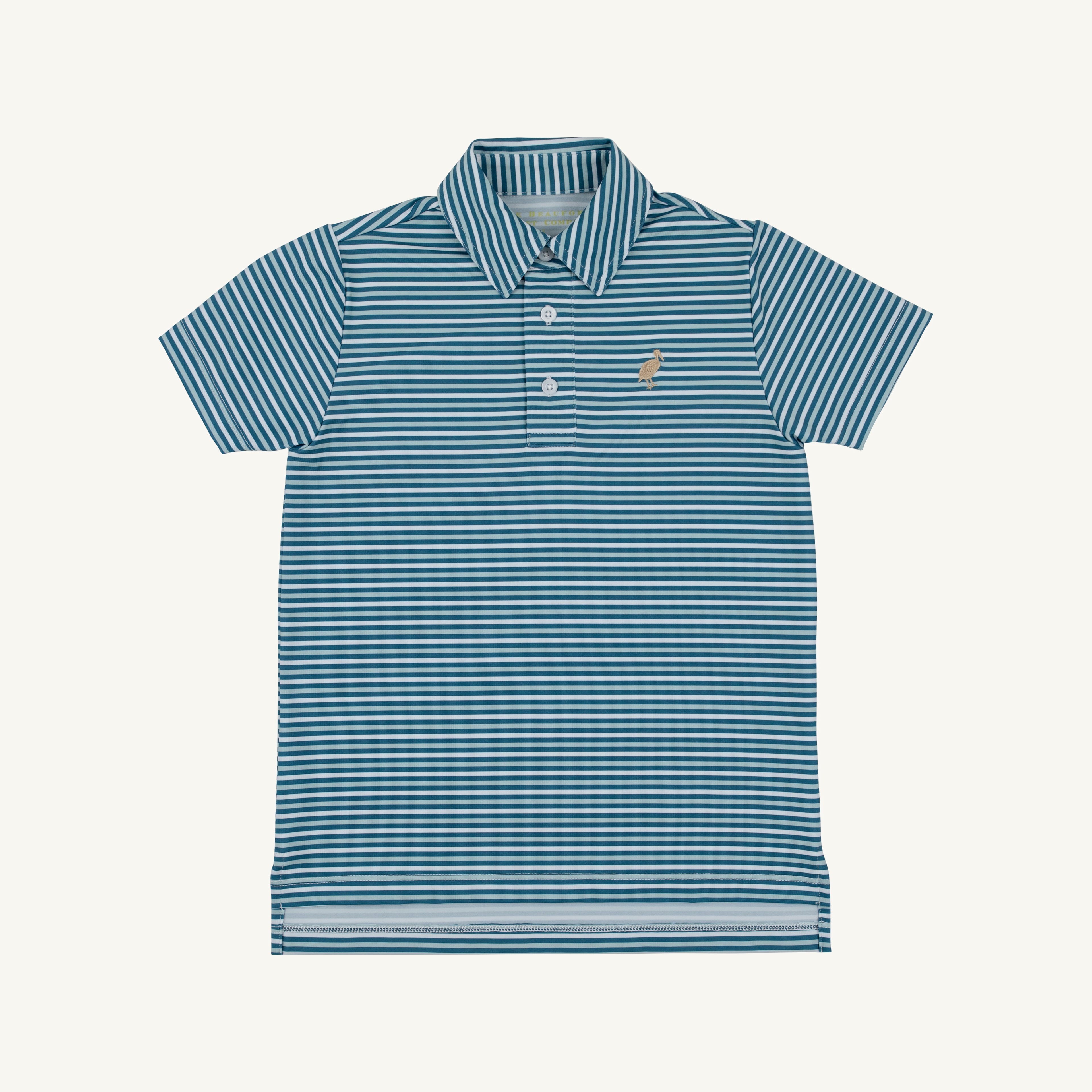 Summer County Stripe Prepletic Prim & Proper Polo