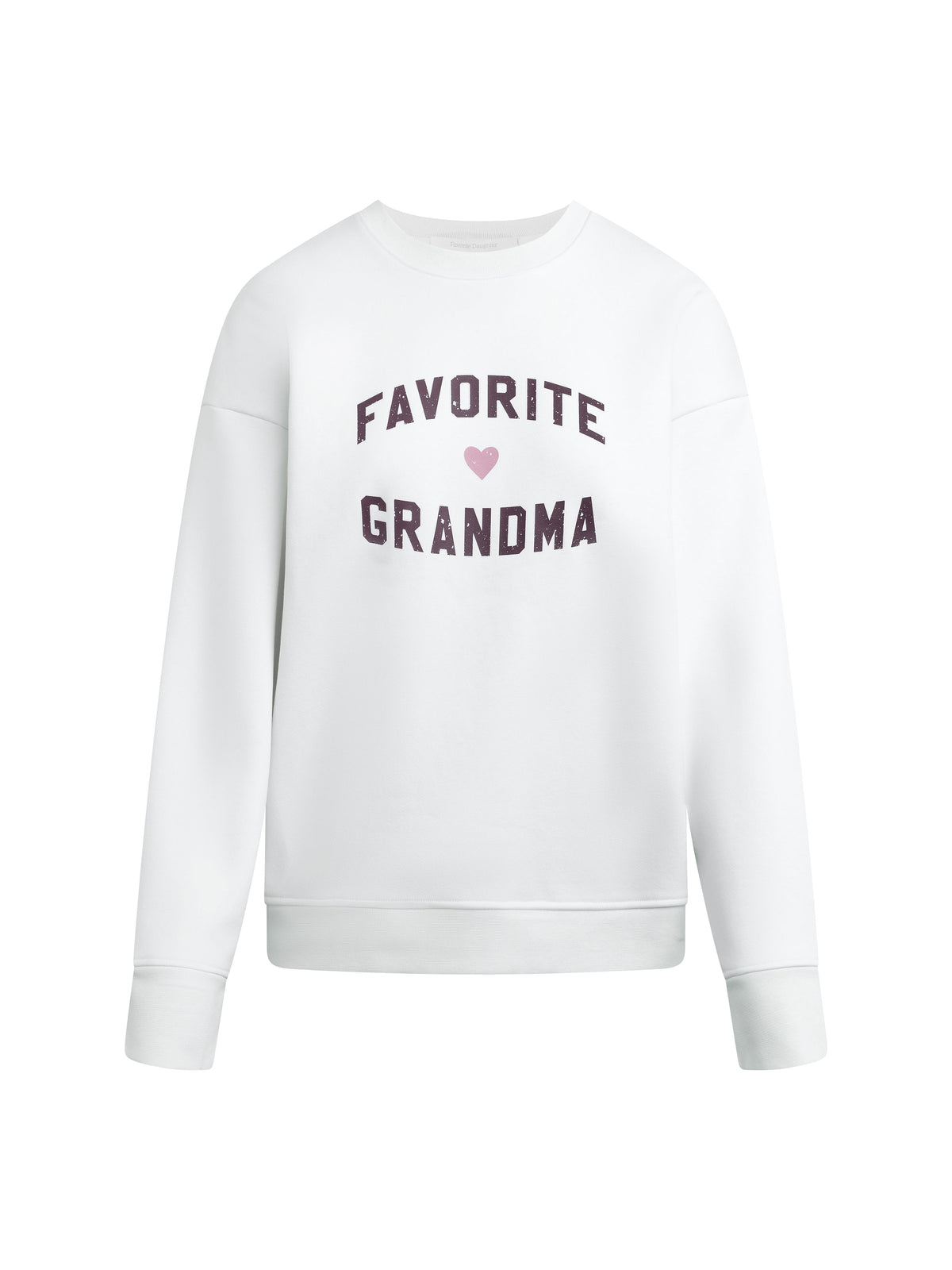 Favorite Grandma Sweatshirt - White