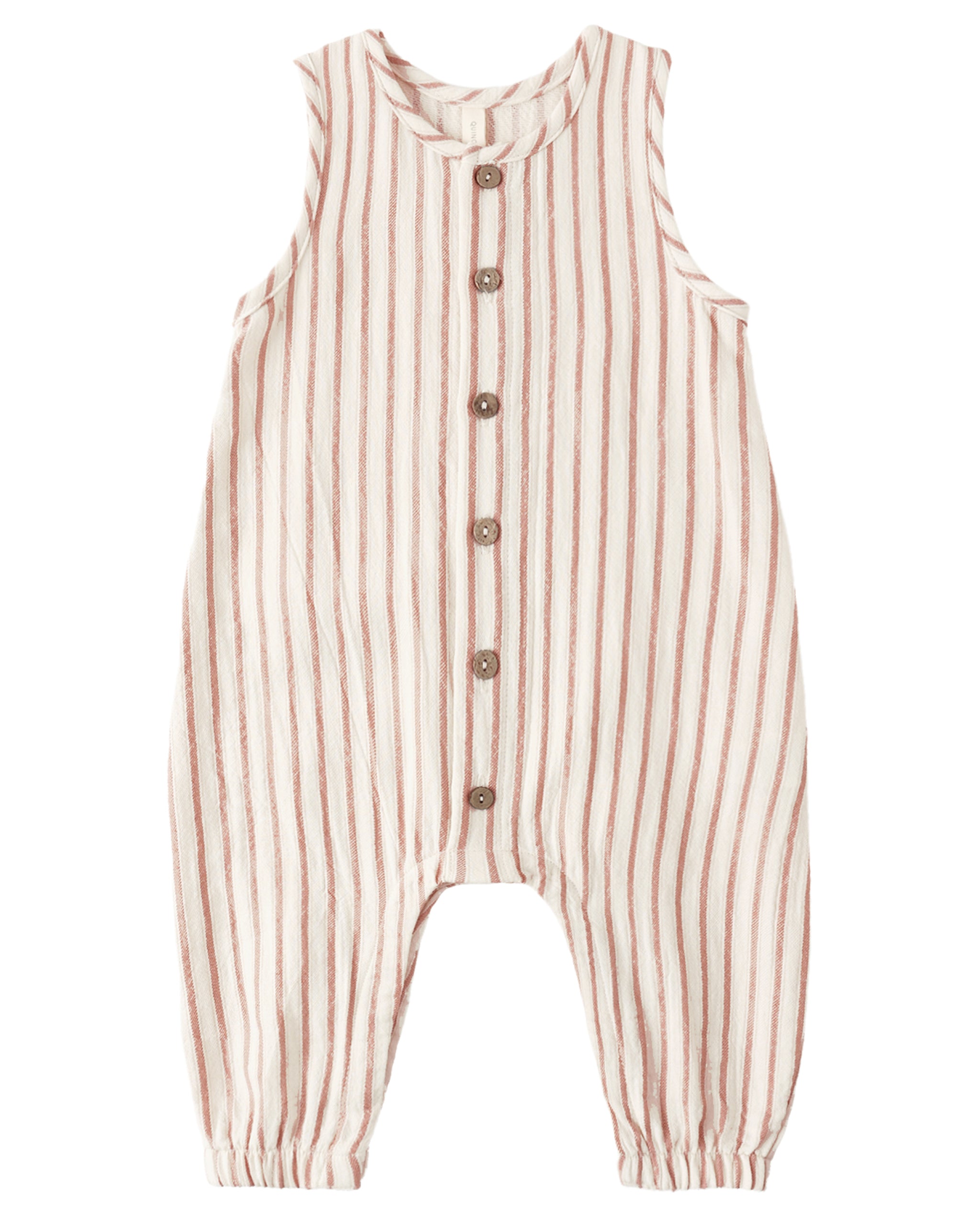 WOVEN JUMPSUIT VINTAGE STRIPE