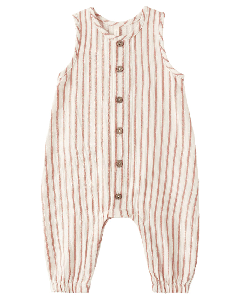 WOVEN JUMPSUIT VINTAGE STRIPE