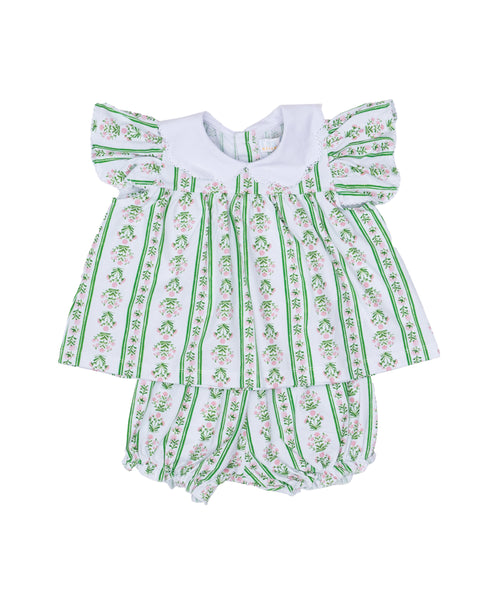 Ava Blush and Bloom Bloomers Set