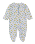 Lemon Blosssoms Zip Footie