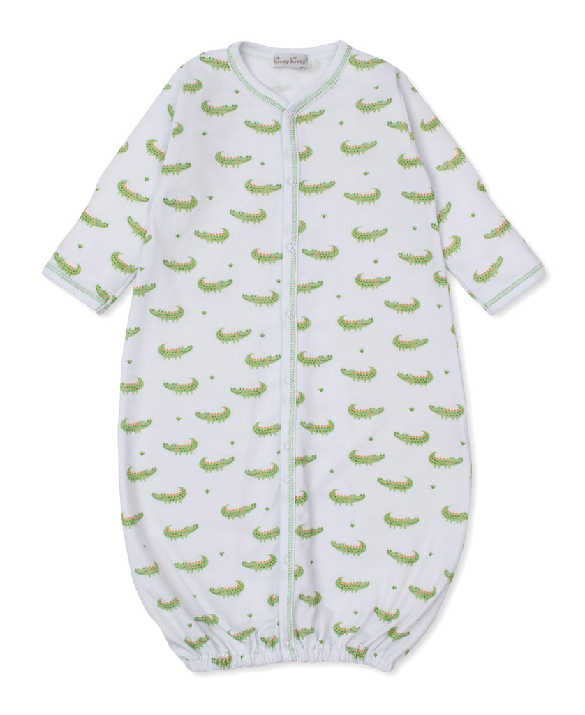 Alligator Convertible Gown - Little Jill & Co.