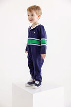 Sir Proper's Rugby Romper Navy Kelly