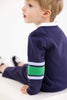 Sir Proper's Rugby Romper Navy Kelly